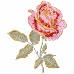 Flowers Embroidery Design 8